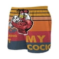 thumbnail image 3 of Pantalones Cortos De Natación Estampados Para Hombre, Pantalones Cortos De Playa, Bañadores, Pantalones Cortos, Traje De Baño, Pantalones Deportivos De Entrenamiento Con Cordón Guardurnaity OD016468-15, 3 of 6
