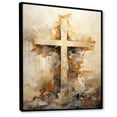 thumbnail image 2 of Designart "Spiritual Minimalist Symbol" Religious Landscape Floater Framed Canvas Wall Art, 2 of 5