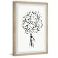 thumbnail image 2 of Marmont Hill Hand-Tied Flowers Framed Painting Print, 2 of 6