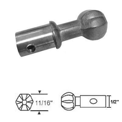 Replacement Hex Ball Drive for Skylight and Awning Poles