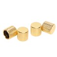 thumbnail image 1 of Bass Knob, Potentiometer Knob Professional 4Pcs Delicate Easy To Install  for Replacement Gold, 1 of 7
