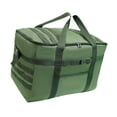 thumbnail image 4 of ZLight Multifunctional Grill Carrying Bag Efficient Storage Solution For Organizing Stoves Tools Camping Carry Bag Tableware 53L Green, 4 of 6