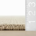 thumbnail image 2 of Rugs USA x Nate Berkus Crosby Solid Wool Cozy Area Rug, 5' x 8', Crosby Beige, 2 of 7