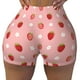 thumbnail image 2 of Fotbe Strawberries Shorts Sin Costuras – Shorts Deportivos de Cintura Alta para Mujer, Elásticos para Gimnasio, Yoga, Running o Ciclismo-Small, 2 of 8