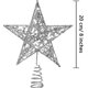 thumbnail image 1 of Primero brillante de la estrella del alambre de la copa del árbol de Navidad del metal del primero del árbol de navidad para la Navidad, 1 of 4