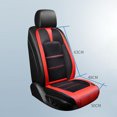 thumbnail image 2 of Cojín de refrigeración para asiento de coche, funda de asiento refrigerada para asiento delantero de 12V/24V, 2 of 8