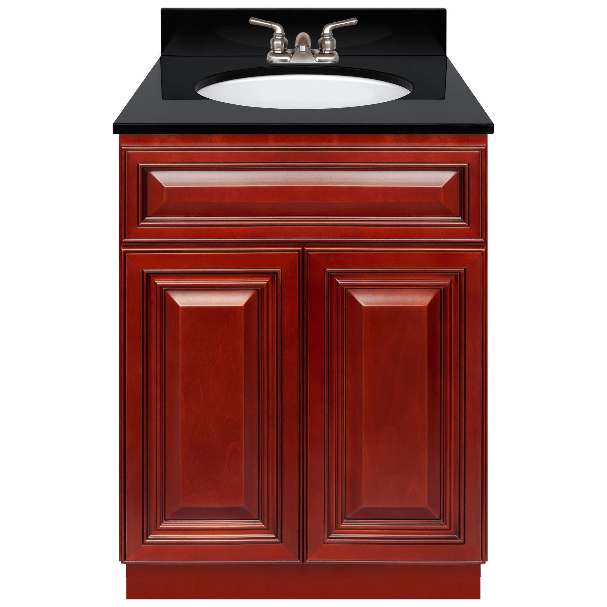 Cherry Bathroom Vanity 24