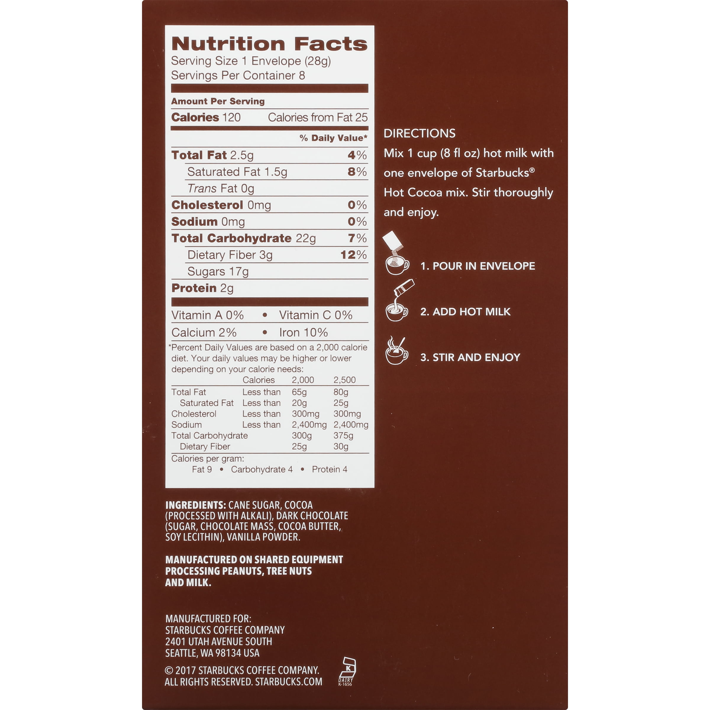 Nestle Hot Cocoa Mix Nutrition Facts Besto Blog