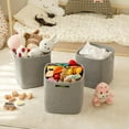 thumbnail image 2 of Storage Cubes 11 Inch Bins-3-Pack, Cotton Rope Woven Baskets for Organizing, Square Storage Baskets for Shelves, Classroom, Kids Toy Bins, Closet, Baby Nursery-Grey, 2 of 14