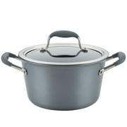 Anolon Advanced Home 4.5 Quart Nonstick Saucepot with Lid, Moonstone