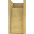 thumbnail image 4 of 8"W x 8"D x 16"H Wide Stockport Rough Cedar Woodgrain TimberThane Corbel, Primed Tan, 4 of 6