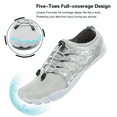 thumbnail image 4 of WOTTE Water Shoes for Men Barefoot Quick-Dry Aqua Sock Outdoor Athletic Sport Shoes for Swim Diving Surf Pool Aqua Sports Beach Walking Wide Toe Shoes Size 13, Grey, 4 of 6
