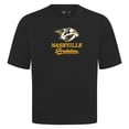 thumbnail image 2 of Men's Levelwear  Black Nashville Predators Team Surge Luxe Signature Knit T-Shirt, 2 of 3