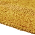thumbnail image 5 of Better Trends Round Bath Mat 30" Diameter Elegant Reversible Bath Rug, Extra Soft Cotton for Ultimate Comfort, Absorbent, Ideal for Half Baths and Powder Rooms, (Yellow) Lux Collection, 5 of 6