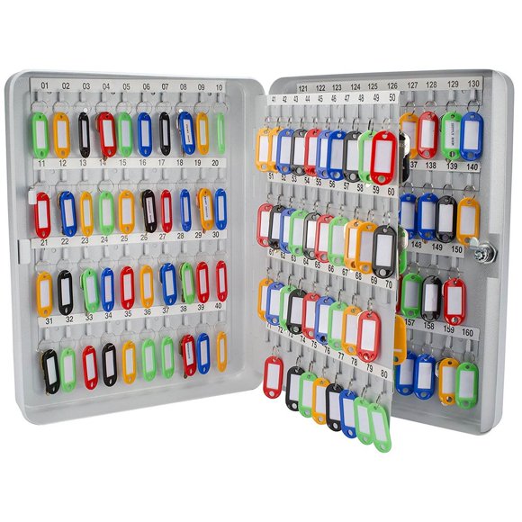 Barska 160 Position Hooks Home or Office Key Storage Safe Cabinet with Key Lock