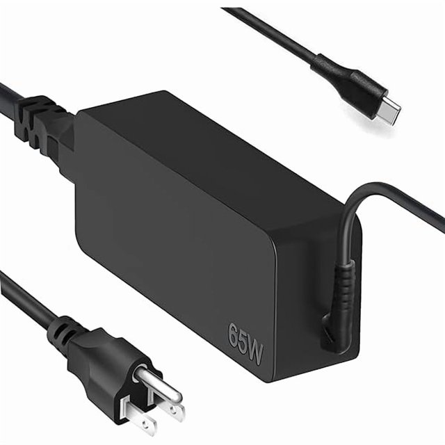 wonima11 65W USB C Laptop Charger Compatible with Lenovo ThinkPad T480s T580s T490 E480 E580 Chromebook C330 S330 100e 300e 500e,Yoga C930 C940 720 Laptop Power Supply Adapter Cord