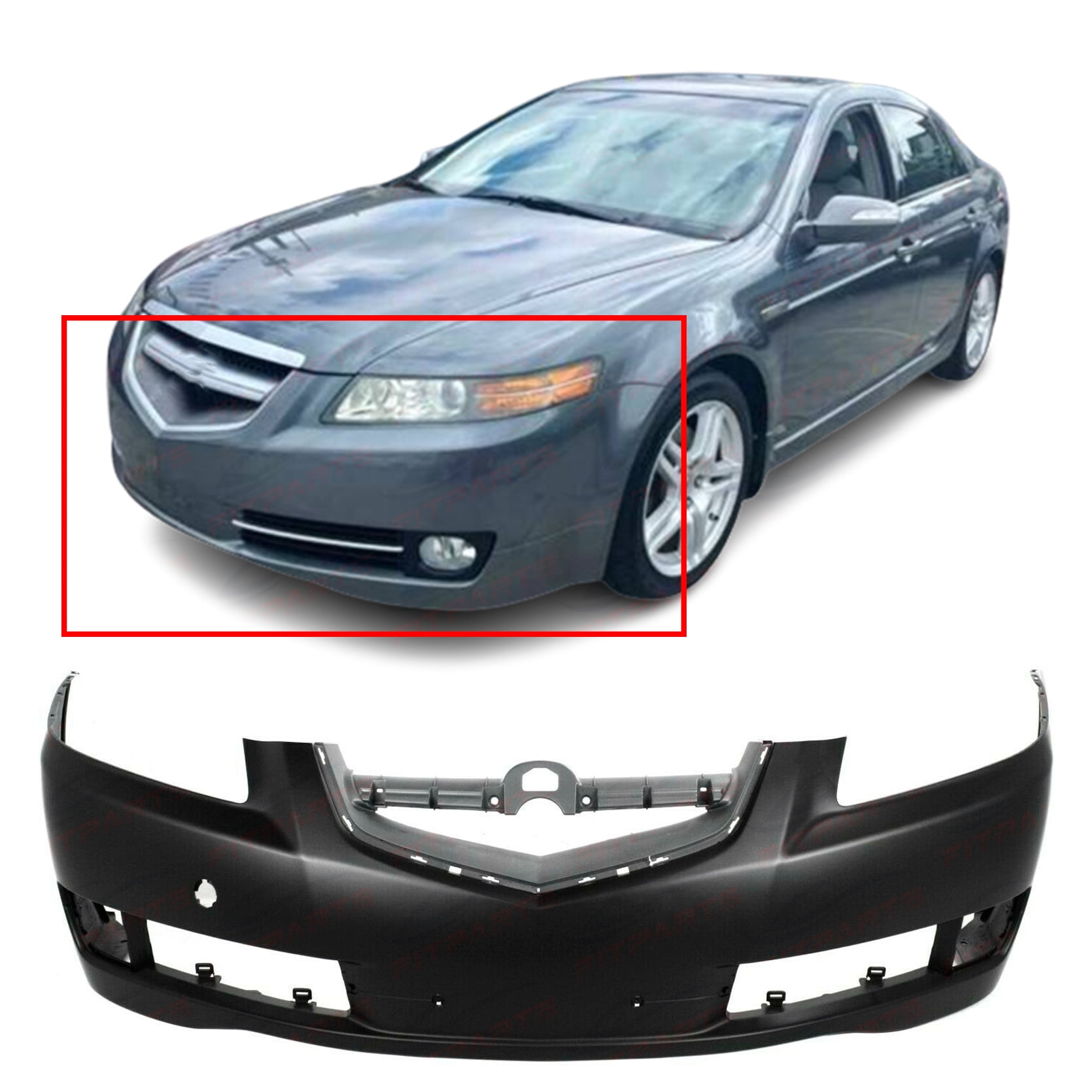 2007 acura cheap tl bumper