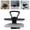 Black, variant on ToppiJoy 26" Digital Steam Press with Multiple Fabric Settings, 17.64lbs Self-Locking Force, 1600W Steam Iron Press with Touch Screen (White)