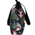 thumbnail image 4 of Christmas Canvas Leather Mix Hand Bag for Women, Stylish Twill Sponge Jeanette Purse, 30x10.5x39cm/11.8x4.1x15.4in, 4 of 5