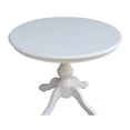 thumbnail image 6 of Pemberly Row 30" Round Top Pedestal Dining Table in White, 6 of 7