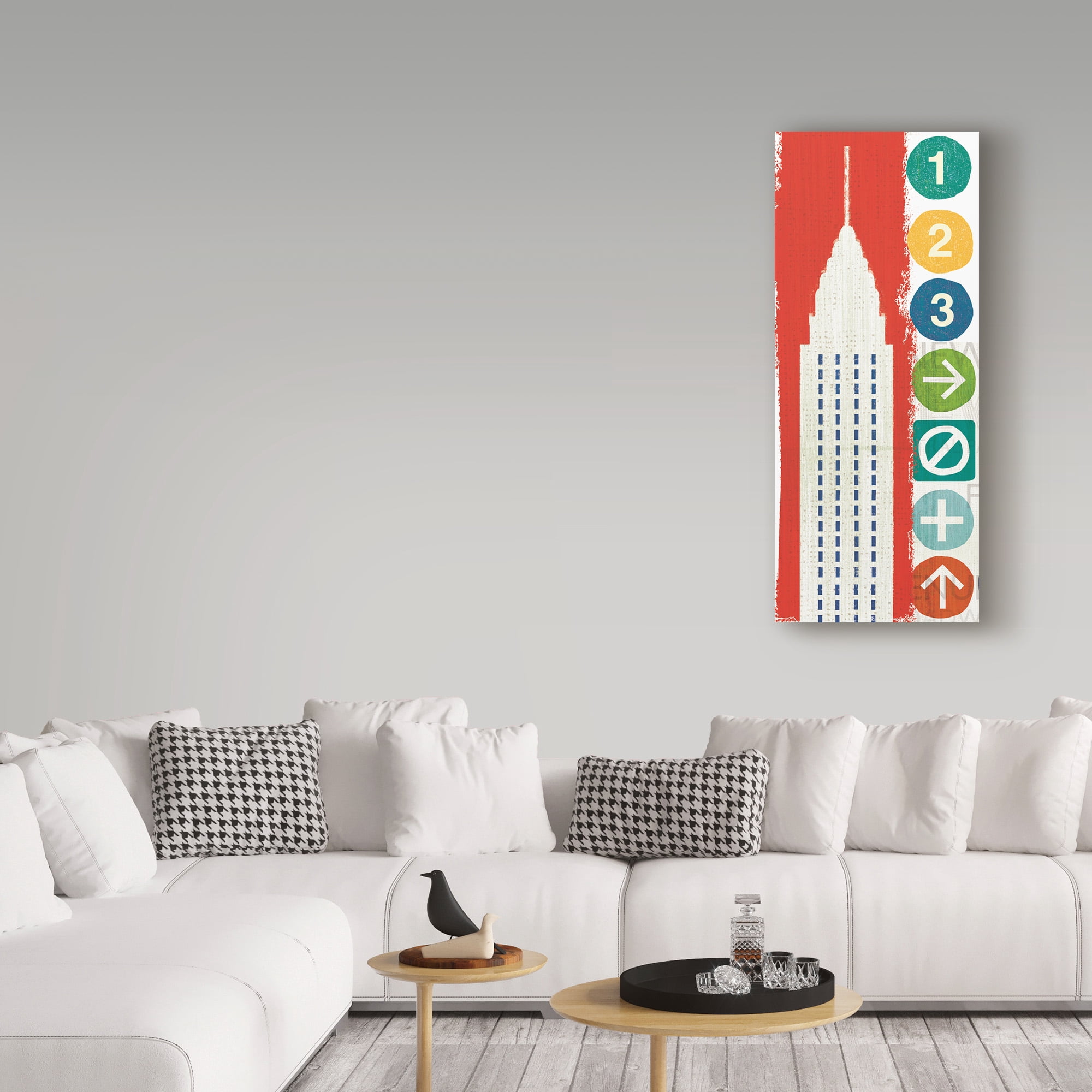 Trademark Fine Art 'New York City Life Chrysler' Canvas Art by Michael Mullan