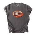 thumbnail image 4 of Glitter Football Graphic Shirt for Women and Teens Fall Football Season Oversized Tee Pepper Shirt Adult Large, 4 of 7