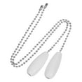 thumbnail image 4 of Pendant Extension Chains Ceiling Fan Pull Easy Installation Metal White 34.00X1.70X1.70CM 2Pack, 4 of 4