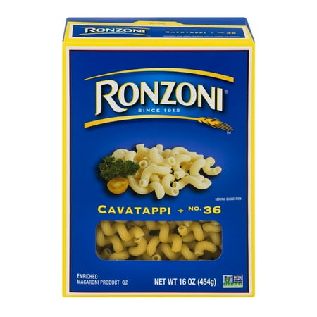 ENRICHED MACARONI PRODUCT, CAVATAPPI NO. 36