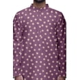 thumbnail image 4 of Atasi Kurta Pyjama de Fête pour Hommes, Col Mandarin, Ensemble Ethnique Imprimé Kurta, 4 of 5
