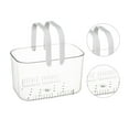 thumbnail image 4 of Clear Hand Basket, Versatile Fruit Storage Basket   Safe PET  For Camping, 4 of 8