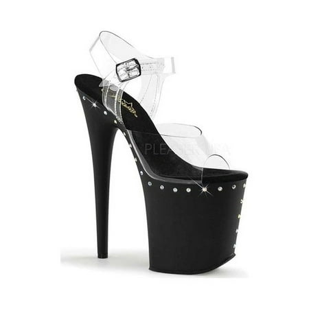 

Women s Pleaser Flamingo 808ABLS Platform Ankle-Strap Sandal