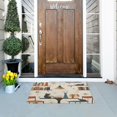 thumbnail image 5 of Yayeee Doormat for Inside 20"x32" Absorbent Low-Profile Washable Non-Slip Rubber Backed Entryway Rug, Cats Reading Pattern, 5 of 8