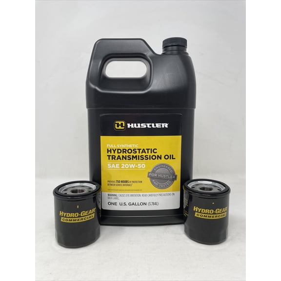 HUSTLER Mower 20W50 Hydrostatic Transmission Oil Change Kit