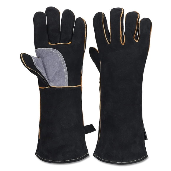 Extreme Fire and Heat Resistant Gloves, for Fireplace, Stove, Oven, Grill, Welding ,Easy to Use