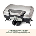 thumbnail image 5 of Cuisinart Petit Gourmet Portable Tabletop Outdoor LP Gas Grill, Silver/Black, 5 of 8