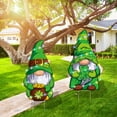 thumbnail image 7 of YIBAGA St Patricks Day Yard Signs Extra Large Outdoor Decorations 2pcs Gnomes with Stakes with LED Lights, 7 of 7
