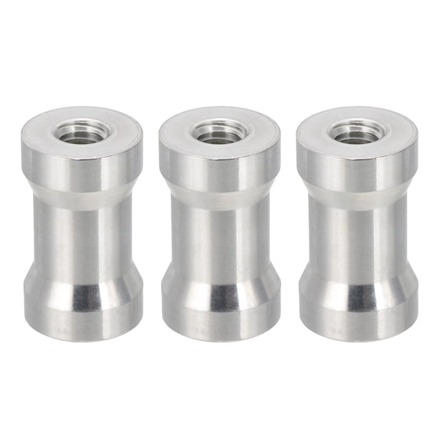 Convertidor de tornillo de espiga de cámara Uxcell hembra a hembra, adaptador de tornillo de trípode para soporte de luz, adaptador de zapata caliente/fría, cabezal de bola, flash 3