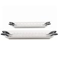 thumbnail image 2 of 10 Strawberry Street Black Bow Serving Tray, Set of 2, 2 of 6