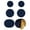 Navy blue, variant on WINDLAND Repair Sticker Quick Shoe Sticker Self Adhesive Mesh Shoes Hole Repair Sticker