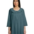 thumbnail image 3 of Moomaya Robe de Nuit d'Allaitement en Coton pour Femmes, Unie, à Col Rond, 3 of 6
