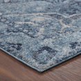 thumbnail image 3 of Addison Wellington Vintage Medallion Blue Area Rug, 3 of 4