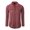 DK158_Brick, variant on x FXN Men's Lightweight Classic Bomber Jacket Full Zip Casual Fall Outerwear, Olive, XL