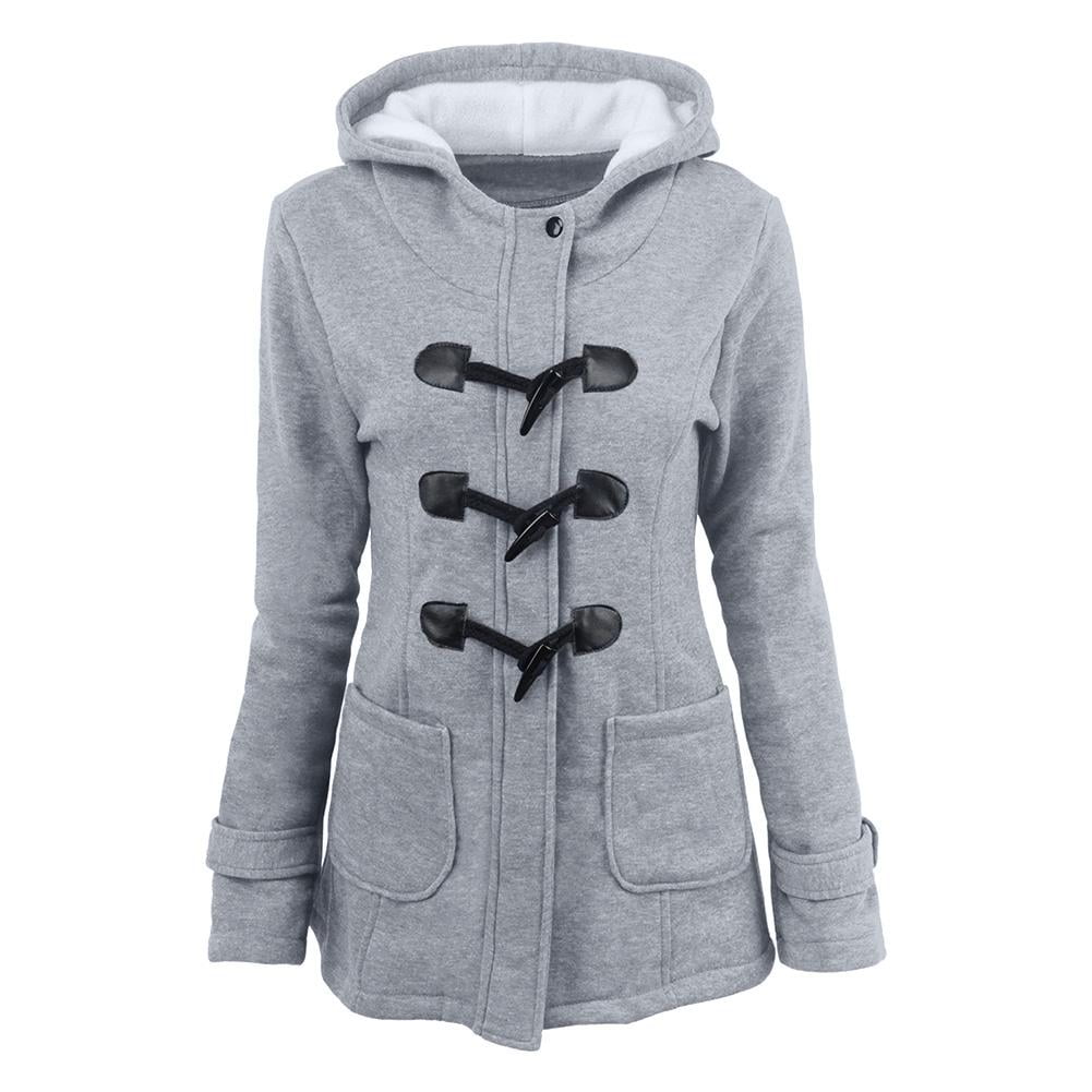 womens hooded smart coat