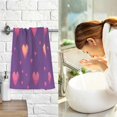 thumbnail image 7 of Yayeee 100% Cotton Hand Towels for Bathroom 16" x 28" Soft Absorbent Kitchen Towel, Love in The Clouds, 7 of 7