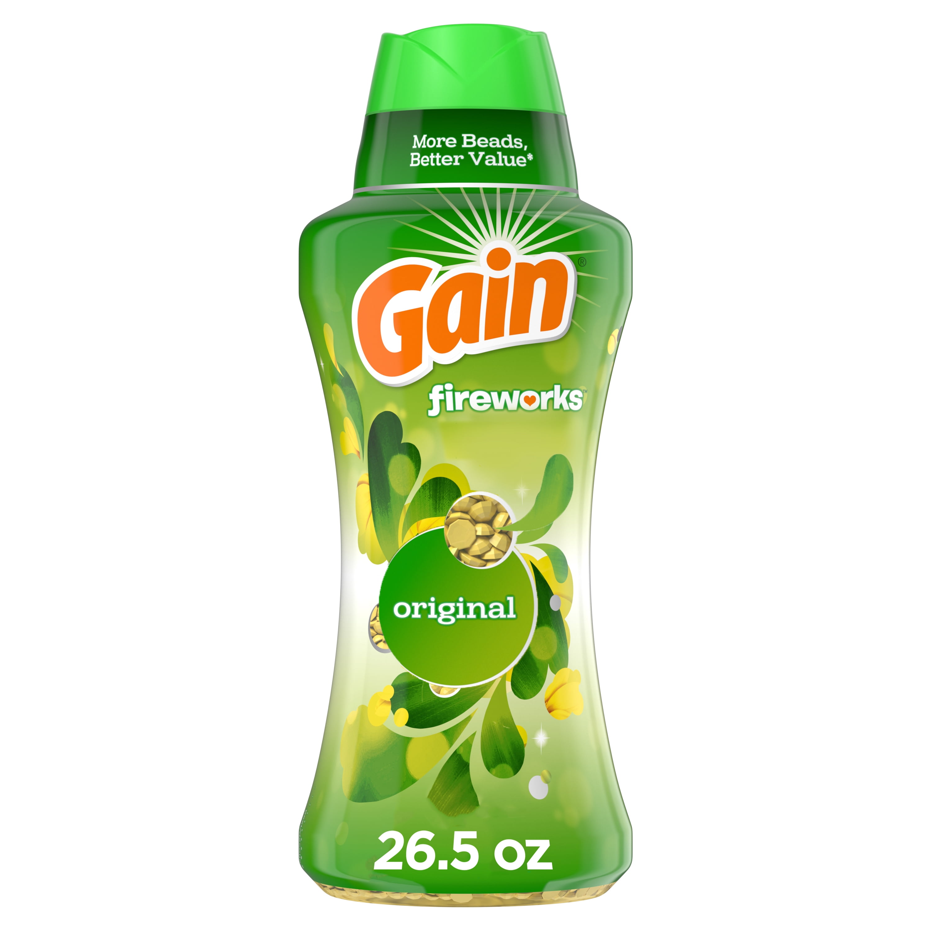 Gain Fireworks Original, 26.5 oz In-Wash Scent Booster Beads