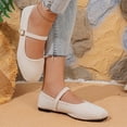 thumbnail image 7 of Norvail Womens Ballet Flats Slip On Square Toe Formal Wedding Flats Shoes Low Arch Fashion Casual Comfortable Soft Sole Loafers Plus Size Wide, 7 of 7