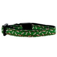 thumbnail image 3 of Christmas Pet Dog  Cat Nylon Collar or Leash, "Candy Cane Bones", 3 of 3
