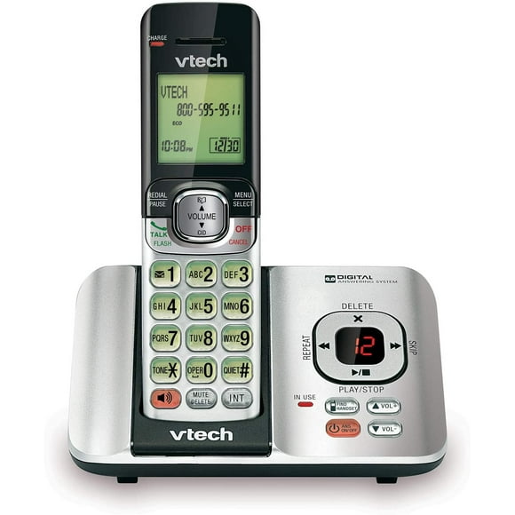 VTech CS6529 DECT 6.0 Sistema de respuesta telefónica con identificador de llamadas / llam Vtech VTech