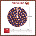 thumbnail image 3 of KLL Candy Corn (2) Christmas Tree Skirt 36" ,Party Decorations Farmhouse for Christmas Decorations Holiday Party, 3 of 6