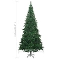 thumbnail image 2 of vidaXL Christmas Tree Holiday Artificial Xmas Tree with LEDs and Ball Set, 2 of 12
